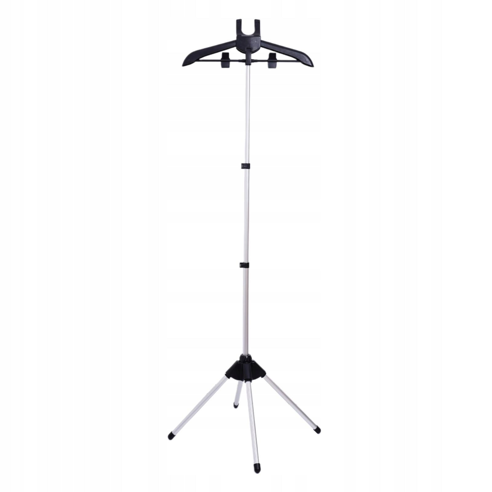 Handheld Garment Steamer Rack Easy to Storage Aluminum Alloy black
