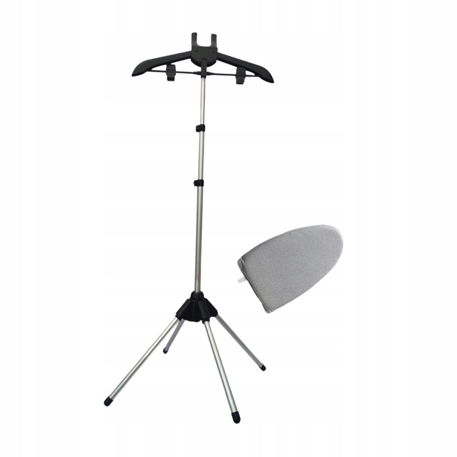Handheld Garment Steamer Rack with Ironing Glove and Two Clips for Black