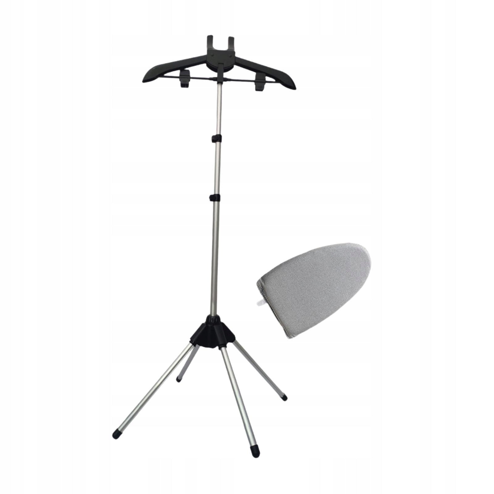 Handheld Garment Steamer Rack with Ironing Glove for Clothes Suit Black Brand no brand