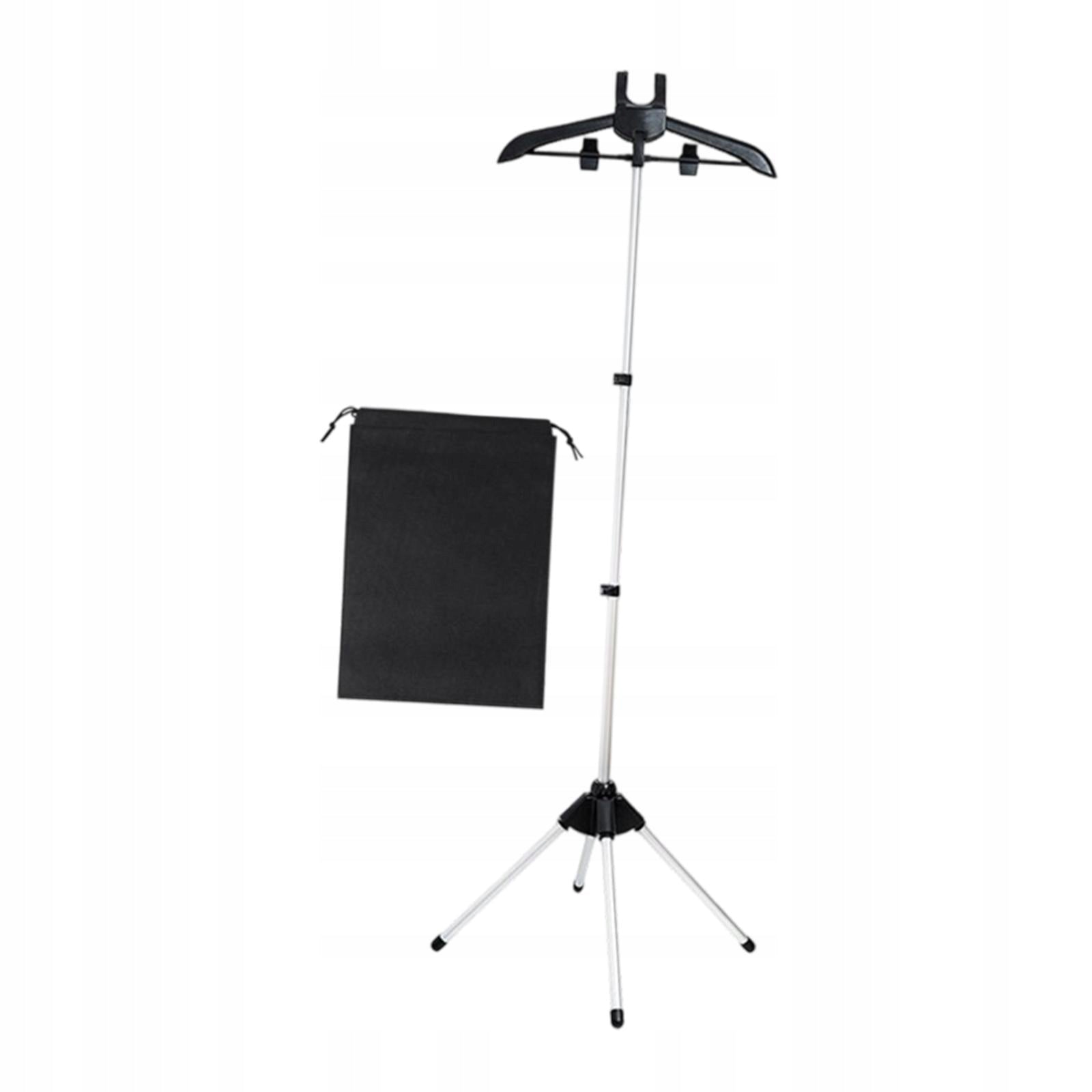 Handheld Hanging Ironing Machine Hanger Lightweight Adjustable Height black Packaging status original