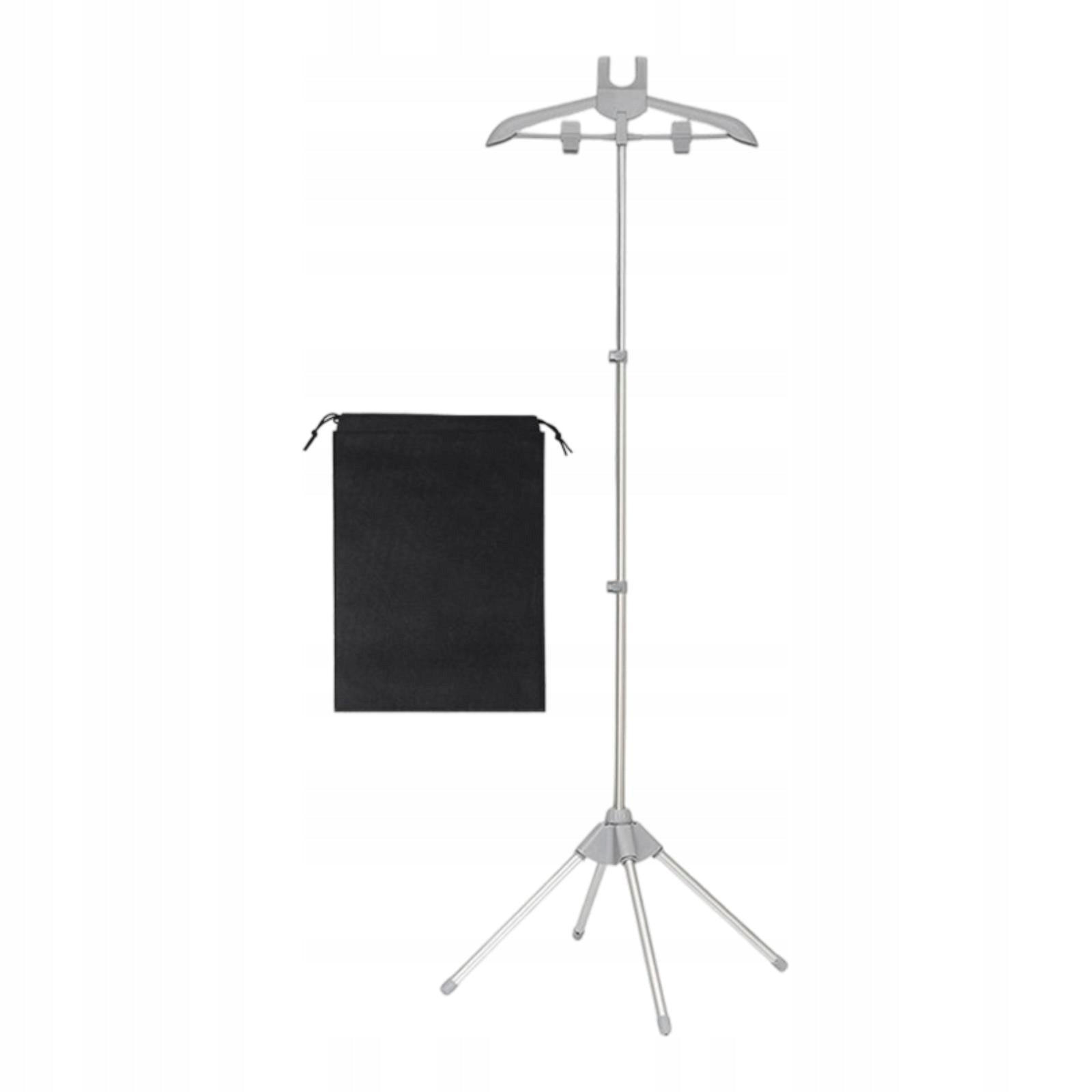 Handheld Hanging Ironing Machine Hanger Lightweight Adjustable Height grey