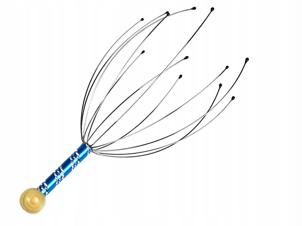 Handheld Head Massager VERK GROUP Ayurvedic Relaxation Without Power Manufacturer code Kokiya