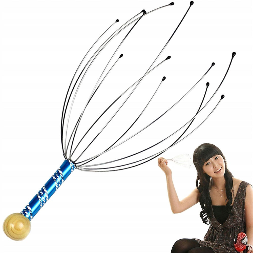 Handheld Head Massager VERK GROUP Ayurvedic Relaxation Without Power