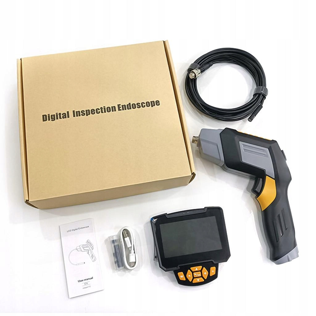 Handheld Inspection Borescope Industrial 1M Wire Color transparent
