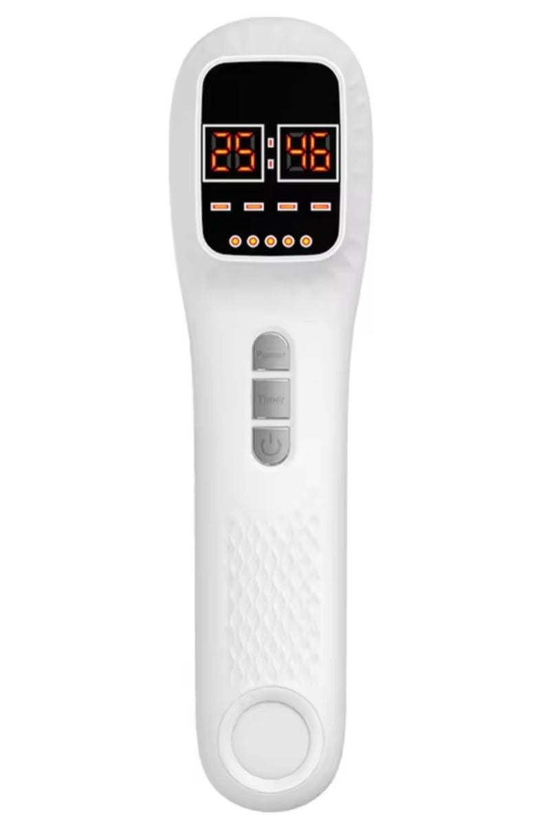 Handheld LED Device 650nm 808nm For Skin Care And Muscle Relaxation.