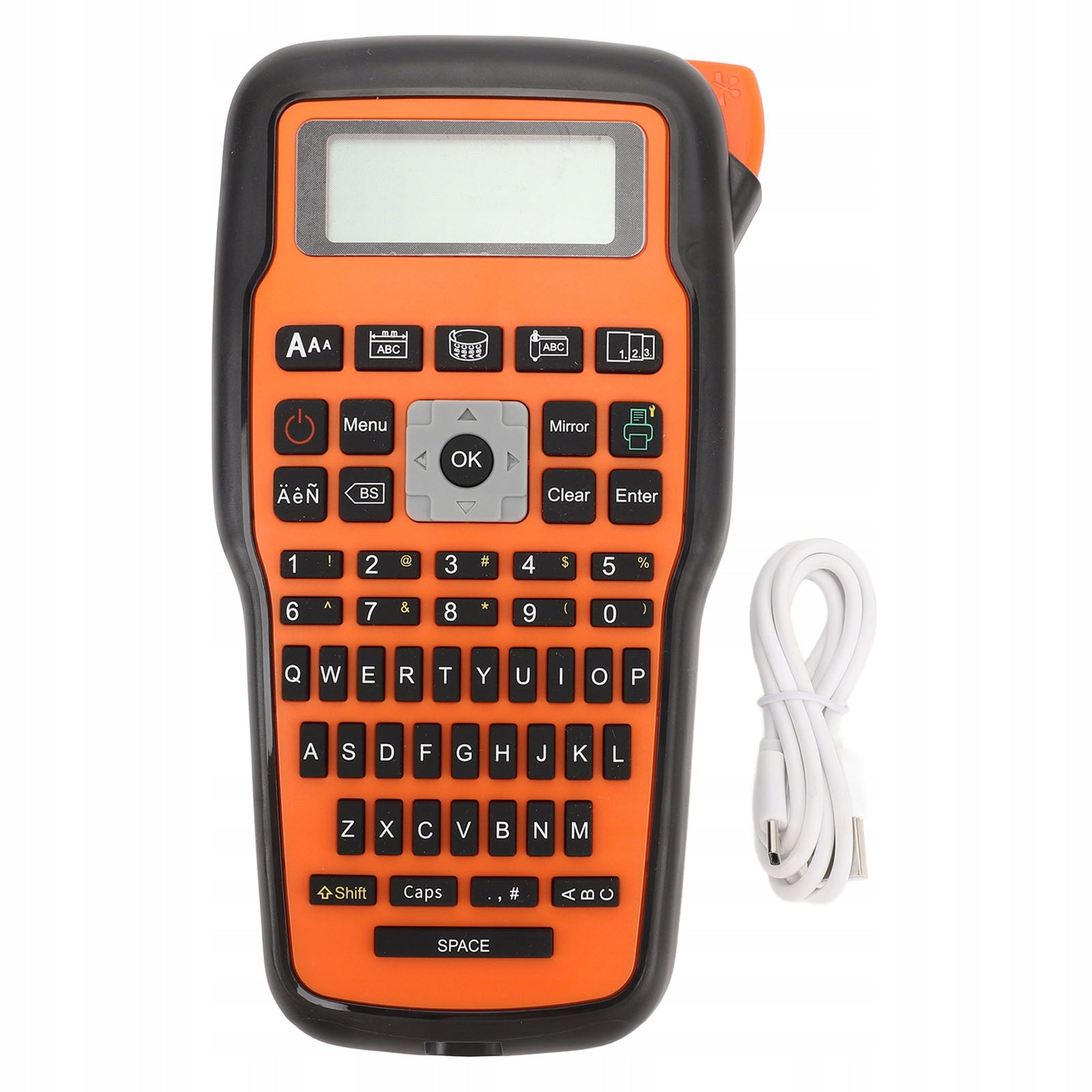 Handheld Label Printer with Thermal Transfer Keyboard Portable Mini DG Printing technology other
