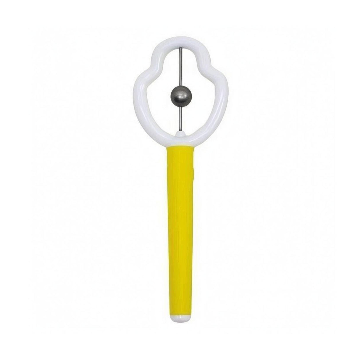 Handheld Lingual Exercise Device | Easy Grip, PVC lingual Exerciser Yellow