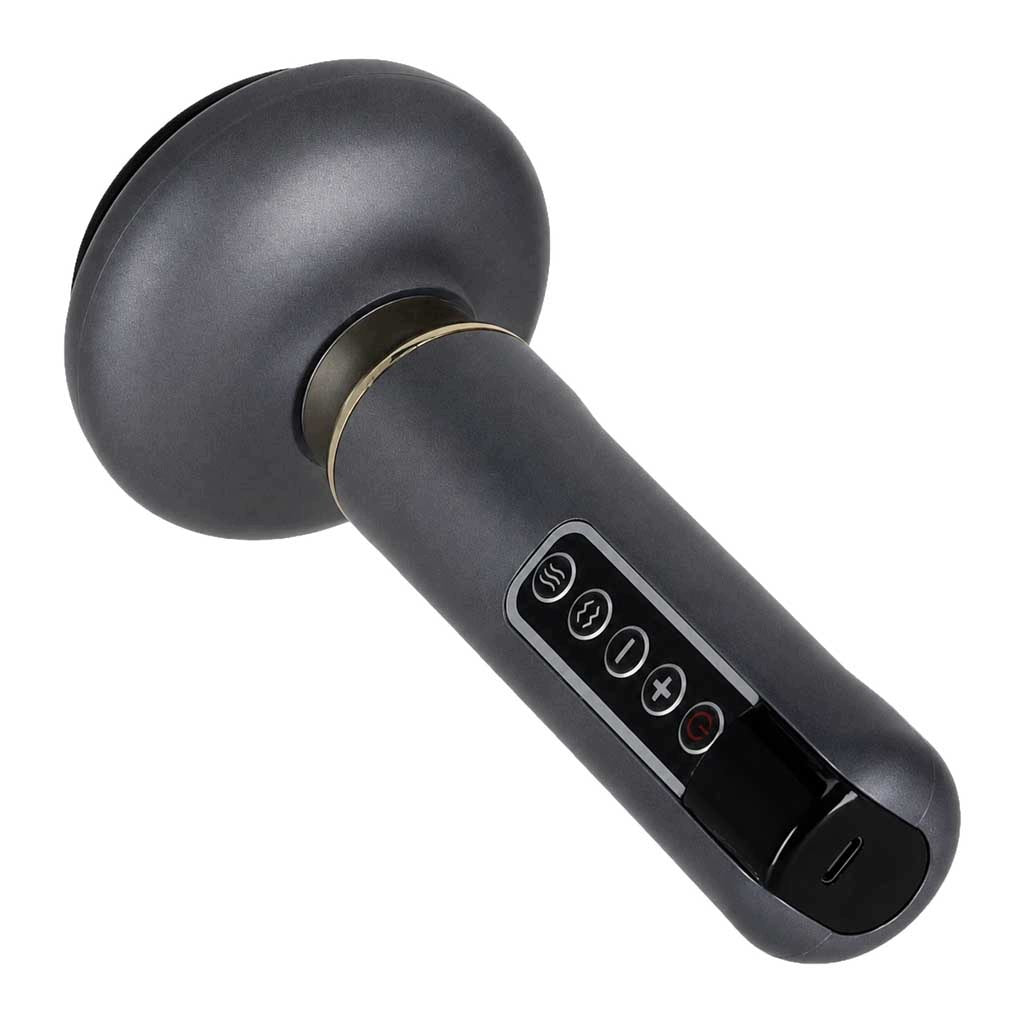 Handheld Massager Electric Bubble Chinese USB 12 Levels Grey Brand FIZJOLOVE
