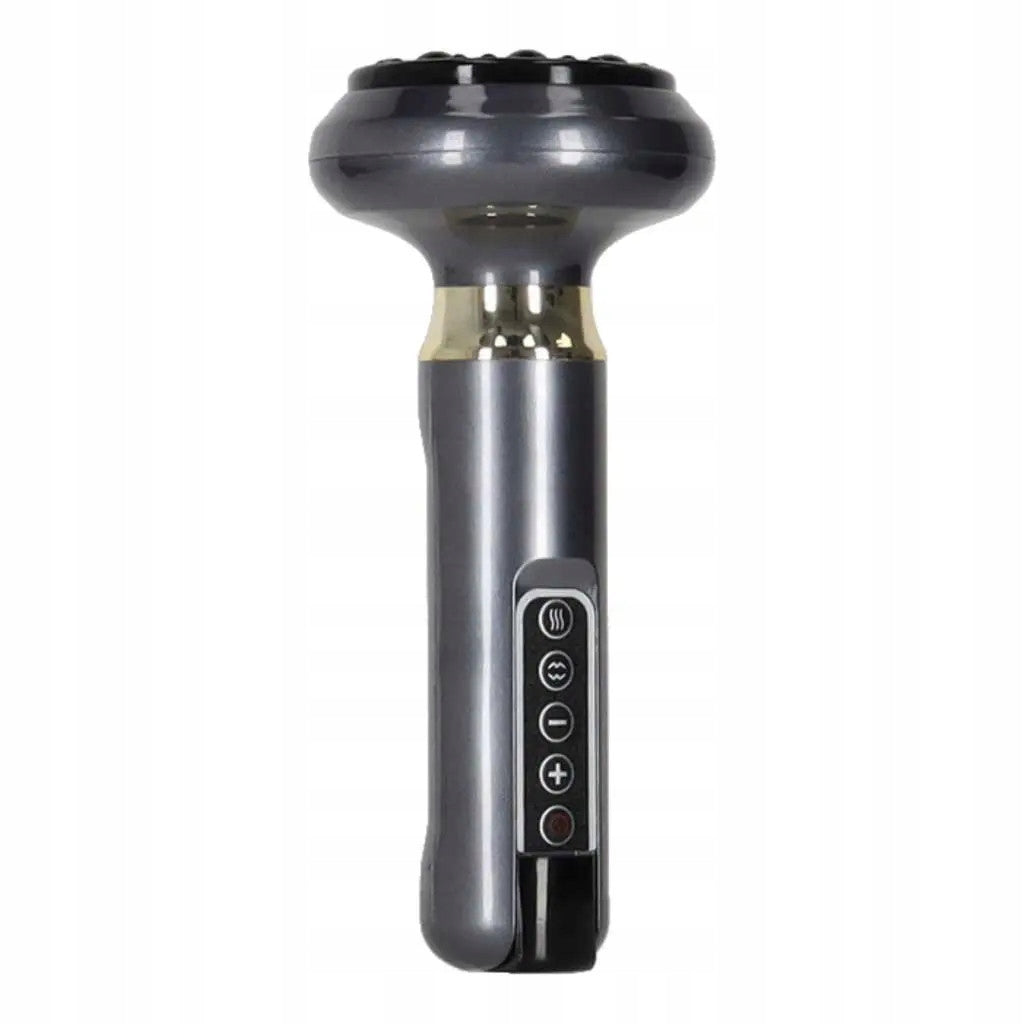 Handheld Massager Electric Bubble Chinese USB 12 Levels Grey Kik