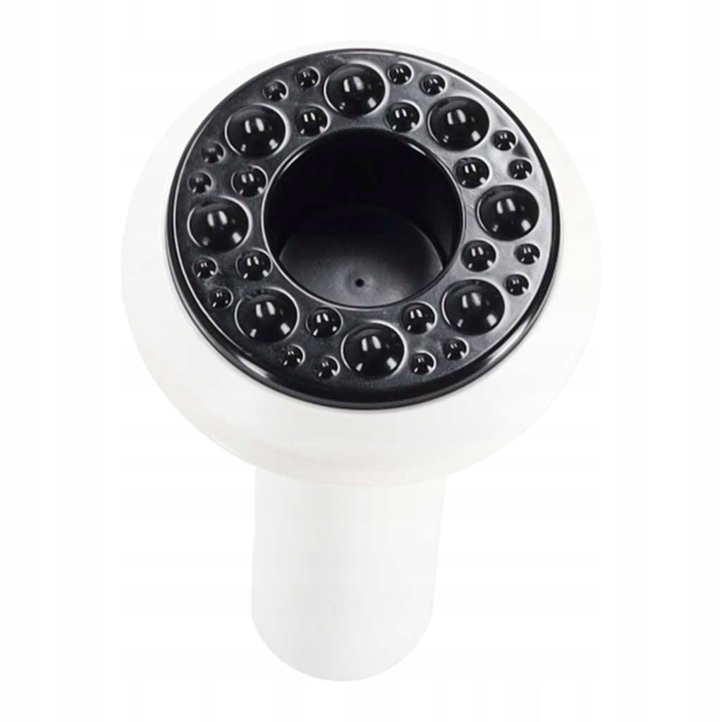 Handheld Massager Electric Bubble Chinese USB 12 Levels White Kik Brand Ikonka