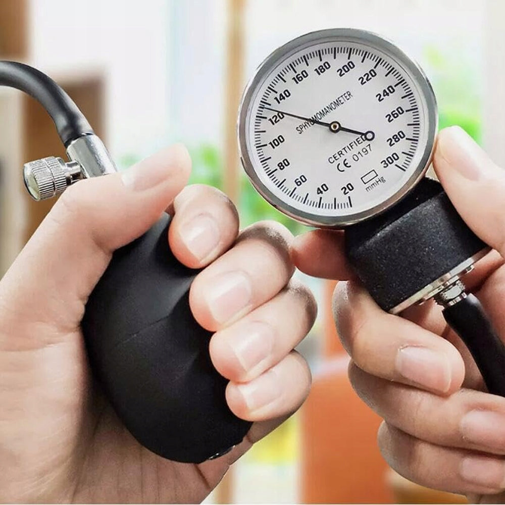 Handheld Shoulder Blood Pressure Monitor Cuff Blood Pressure Measurement Stethoscope Medical device no
