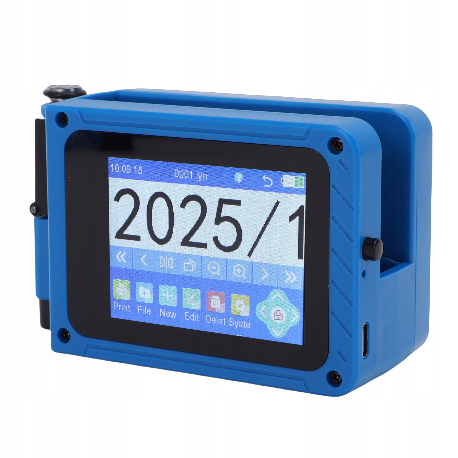 Handheld inkjet printer 2 – 12,7 mm Printing height PA touch screen