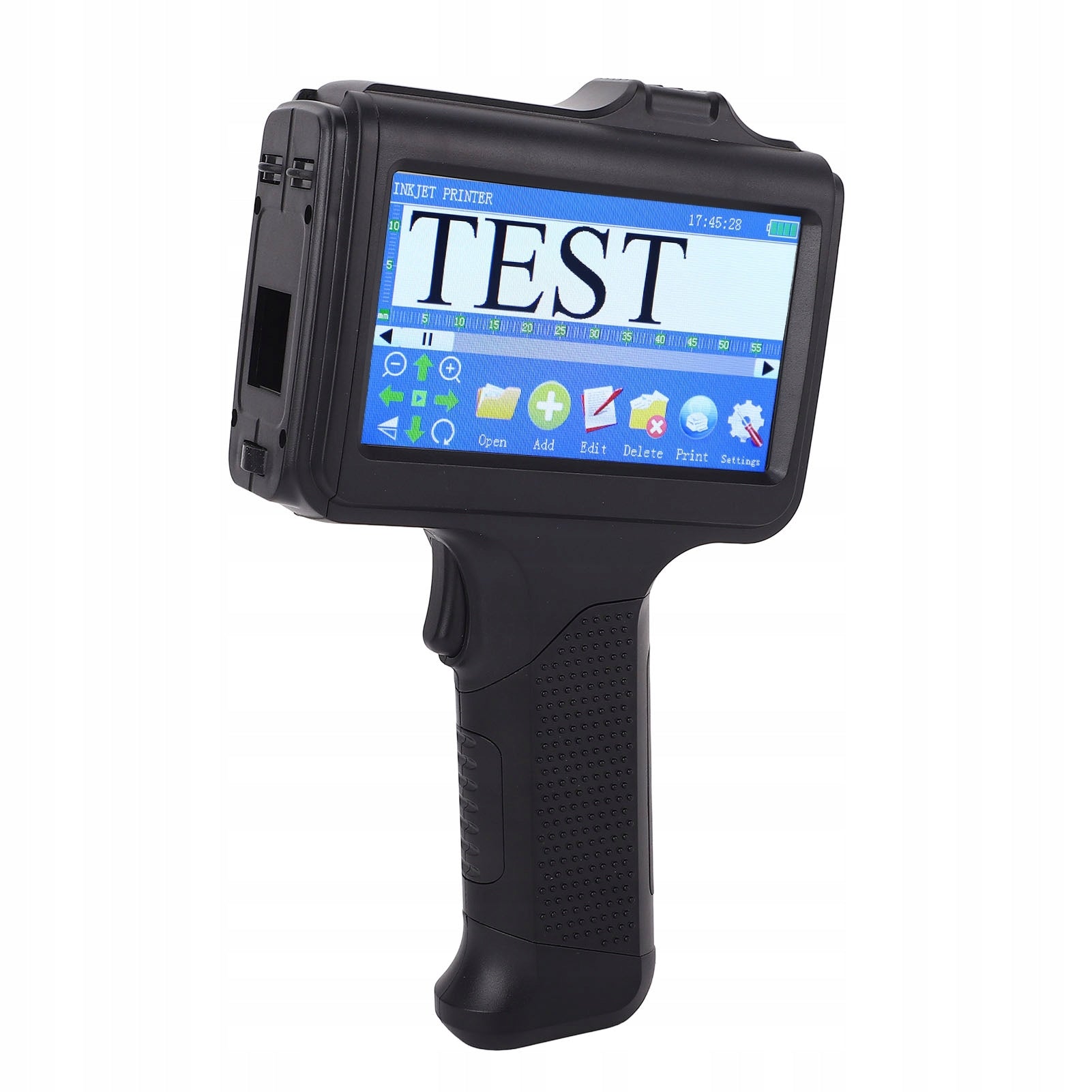 Handheld inkjet printer 2 – 12,7 mm adjustable touch screen o ON Printing technology other