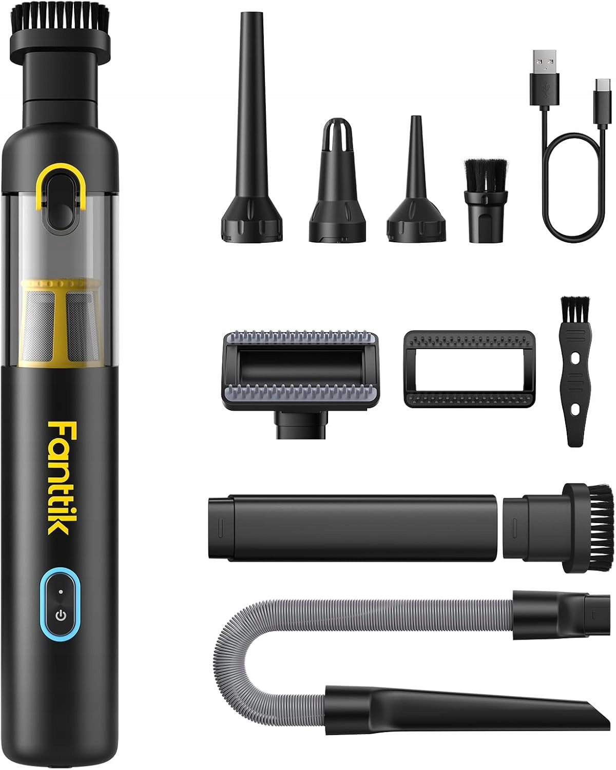Handheld vacuum cleaner Fanttik Slim V8 APEX wireless 4in1 HEPA