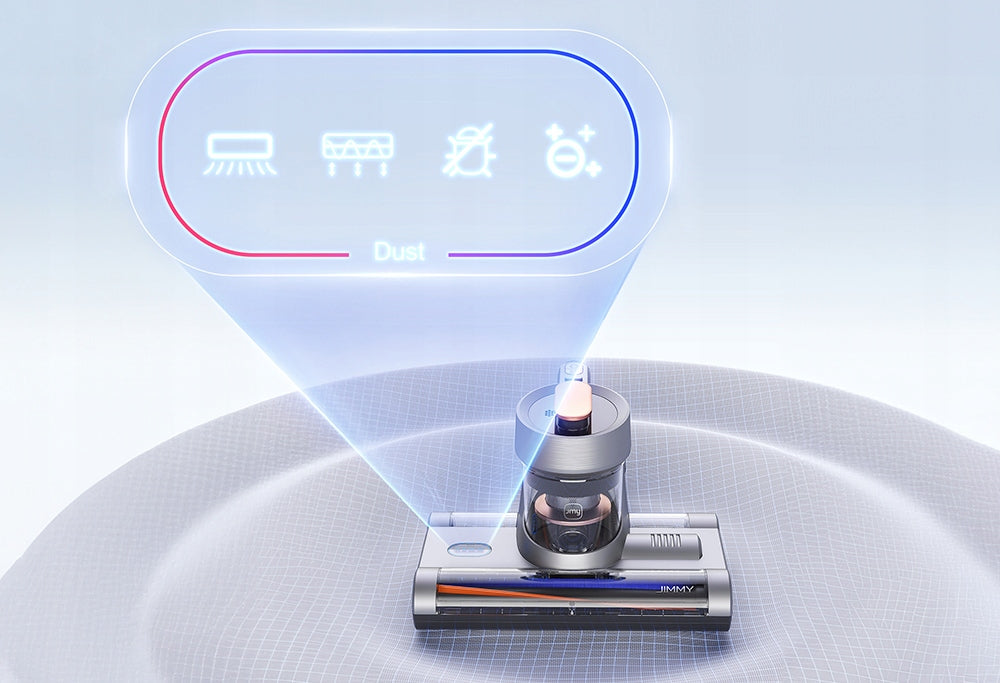 Handheld vacuum cleaner JIMMY BX7 for allergy sufferers 15Kpa double anti-tangle brushes Power supply not specified