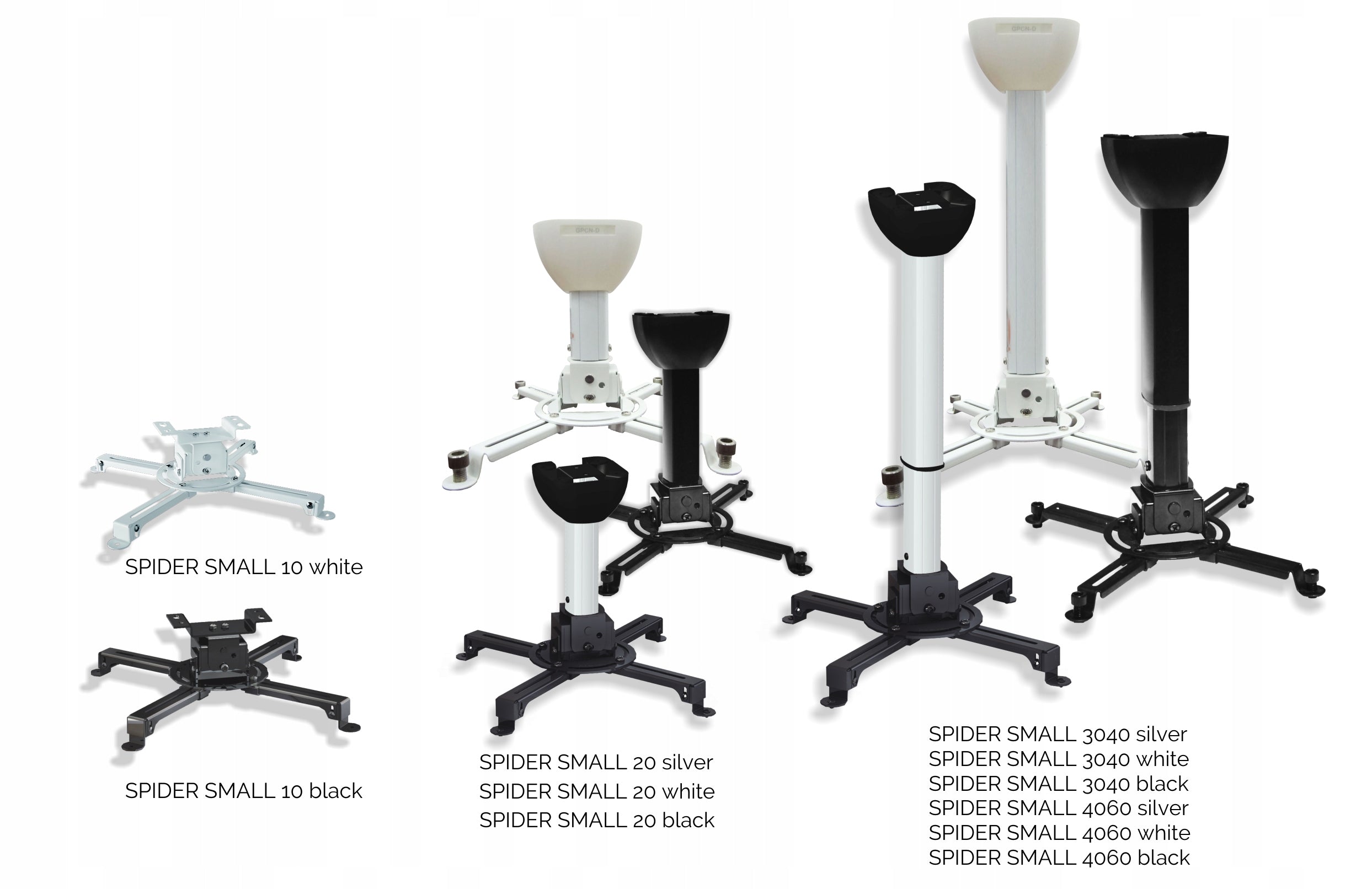 Handle Suprema Spider Small 3040 silver Color silver