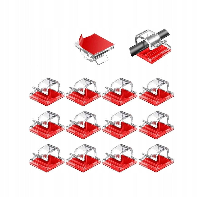 Handle Wire Clip Self Adhesive 50 pcs.