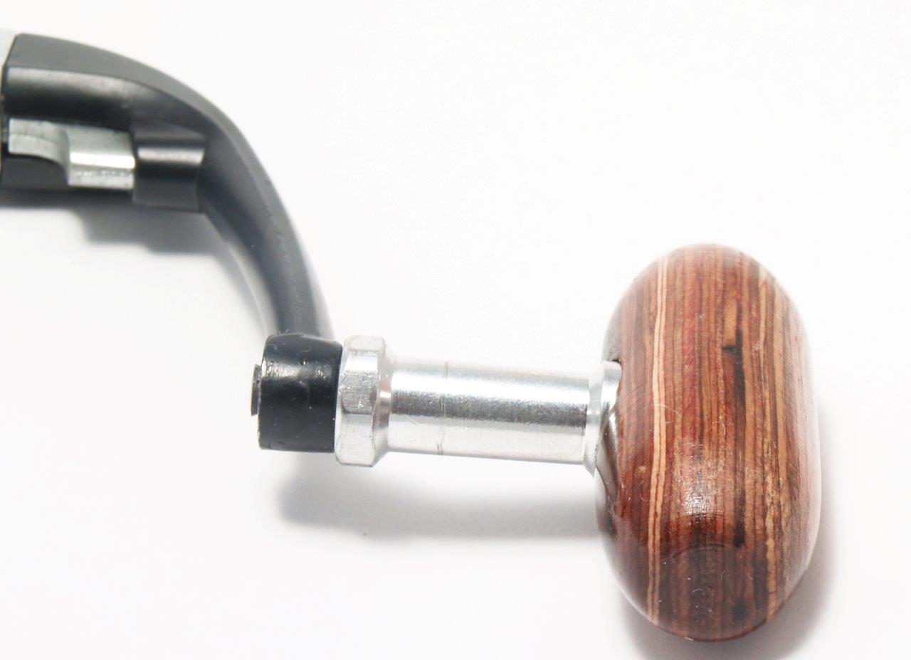 Handle crank reel knob spare high Black mat L Brand no brand