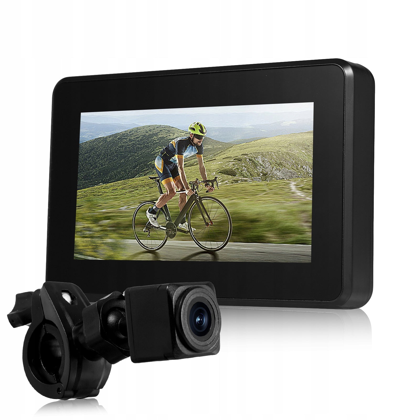 Handlebar Bike Mirrors, 1080p for Bike Recording Rear View Camera GO
