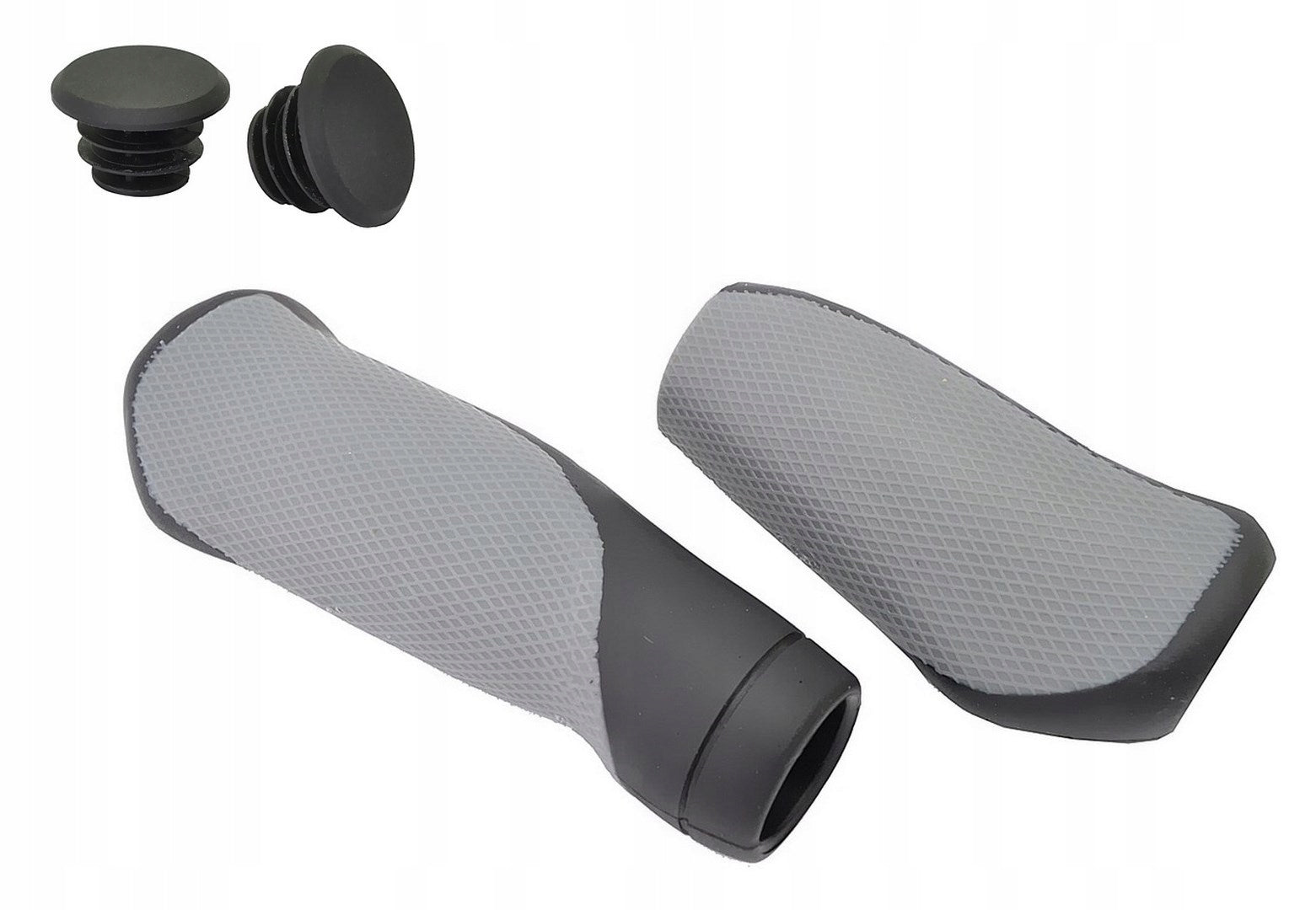 Handlebar Grips Rubber Handlebars for Bike Handlebars 135mm Material rubber