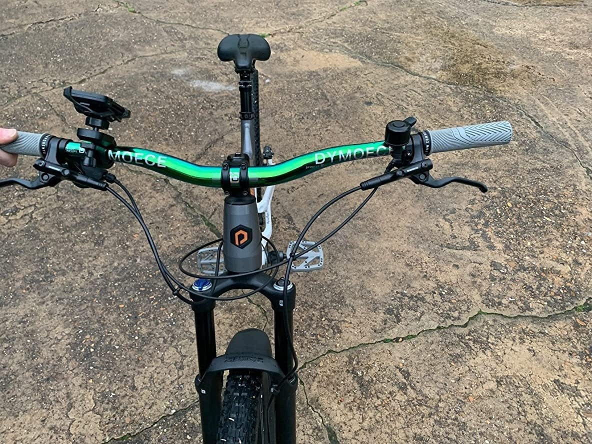 Handlebar MTB Dymoece 780 mm Aluminium 6061 31,8 mm Rise 30 mm Chrome Brand no brand