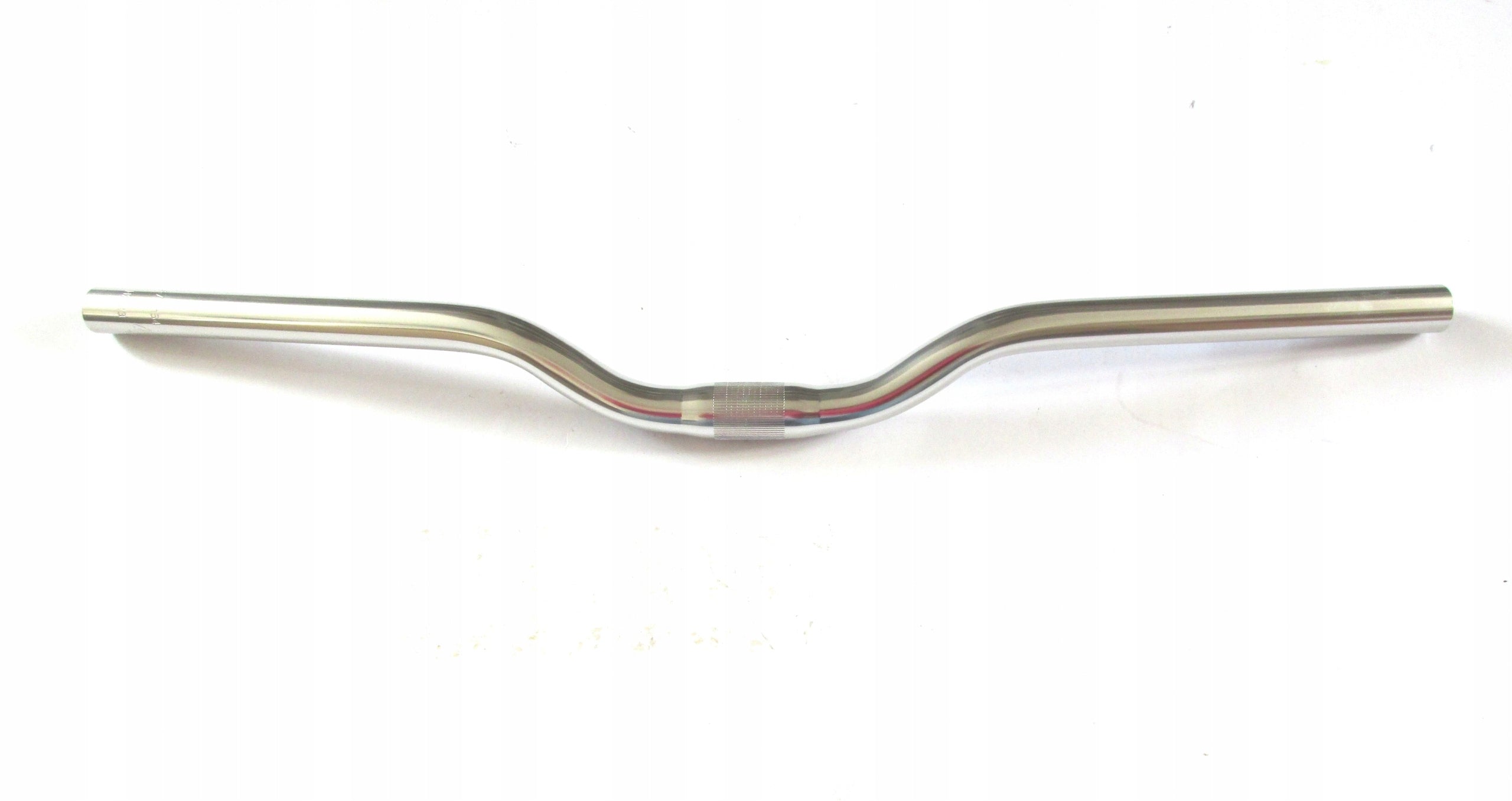 Handlebar bent HL MTB-AL-154 25,4mm 620mm silver gloss WITHOUT LOGO Manufacturer code 3-MTB-AL-154-6215 CM