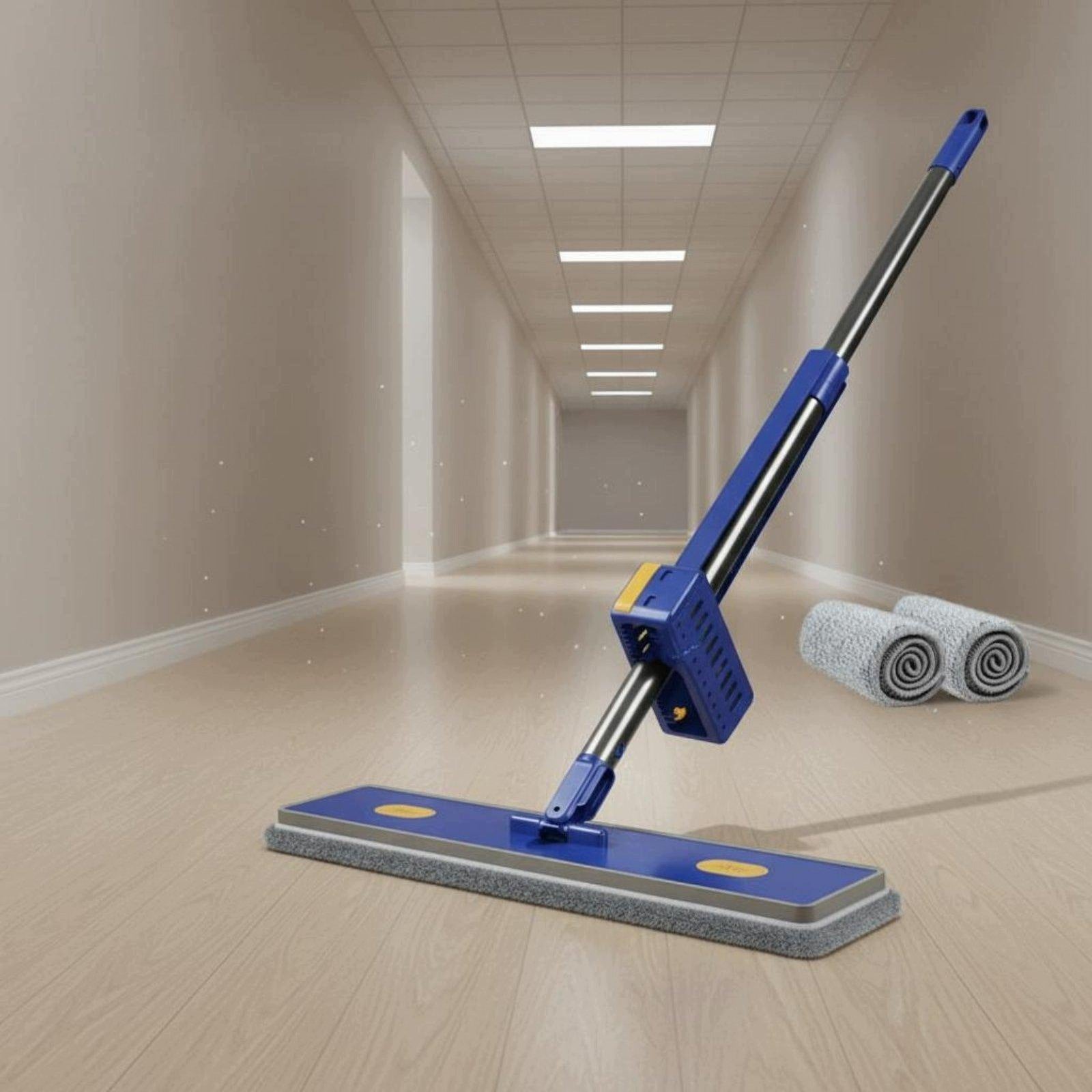 Hands Flat Mop High Absorbent Self Wringing Floor Mop Long Packaging status original