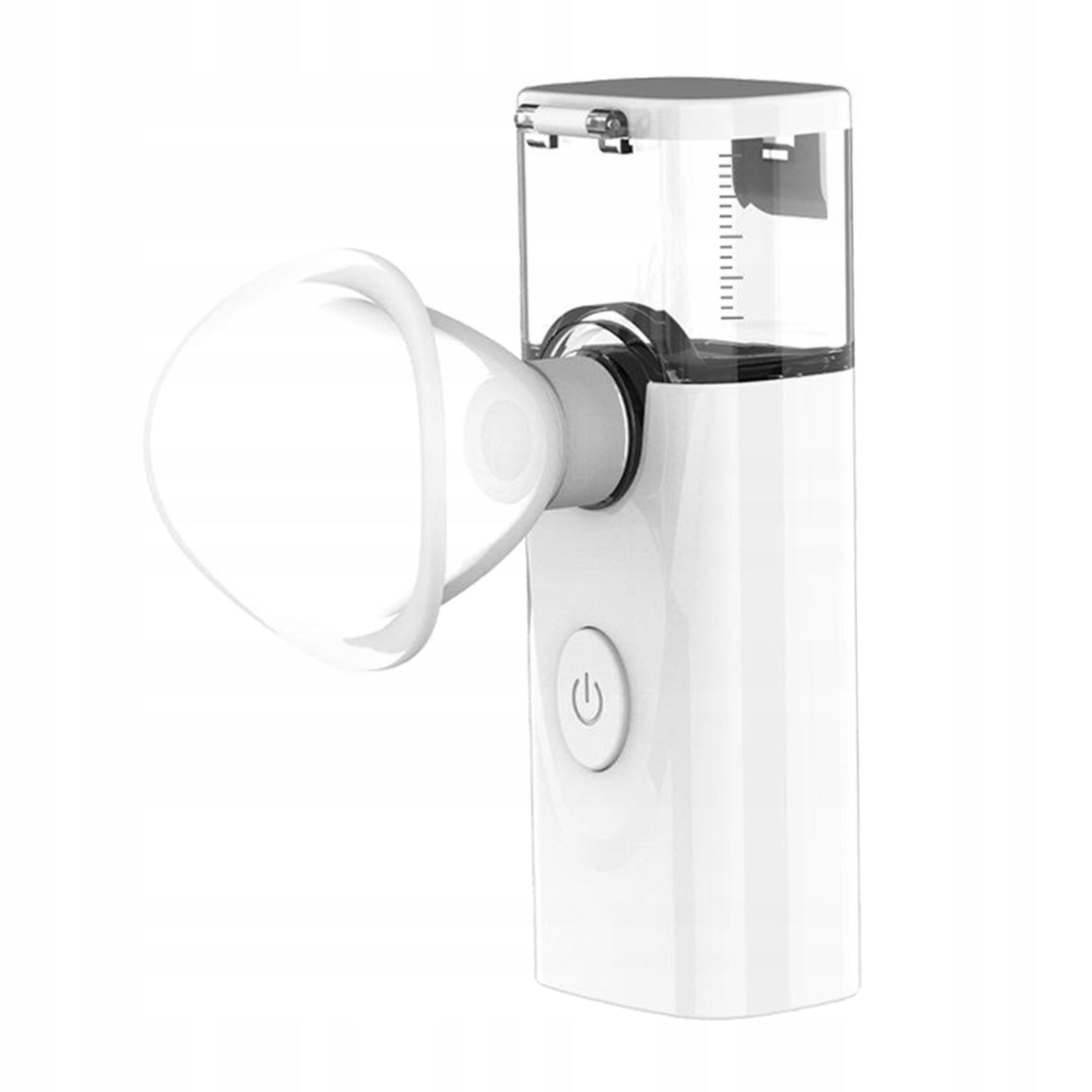 Handy Nano Facial Mister Eye Sprayer Humectant USB Rechargeable white
