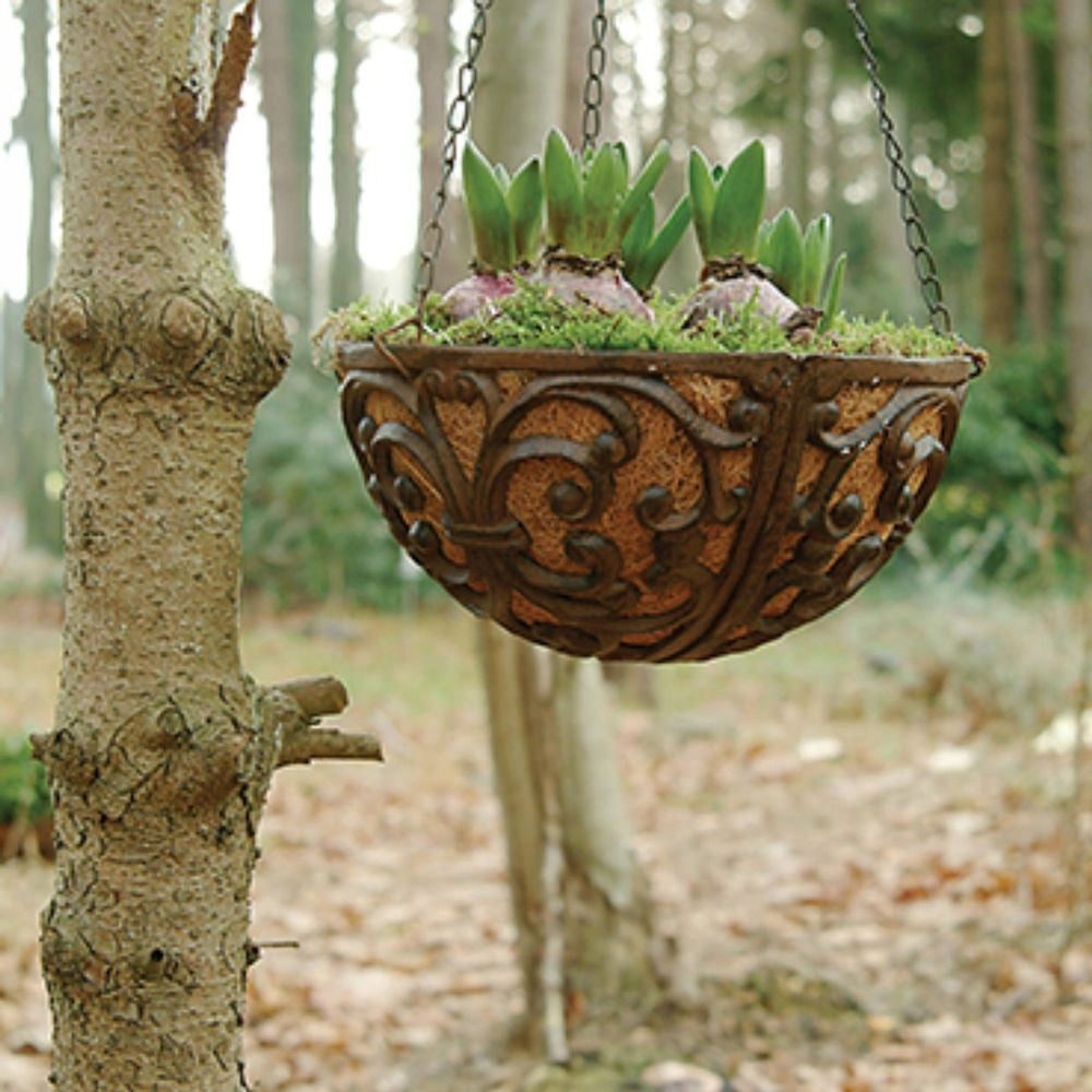 Hanger Balcony Holder Cast Iron Pot Hook Flower Pot Vintage Manufacturer code WI-66
