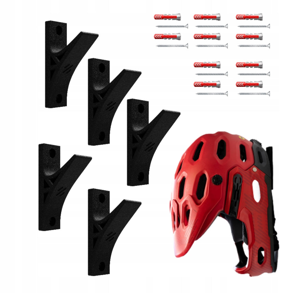 Hanger hook MTB bicycle helmet holder motorcycle black durable