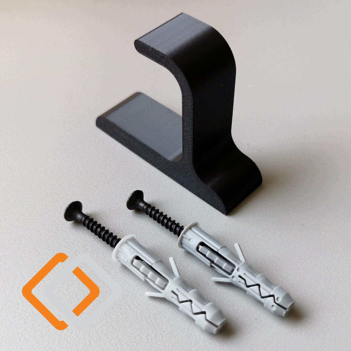Hanger wall mount for bicycle helmet - invisible installation Brand no brand