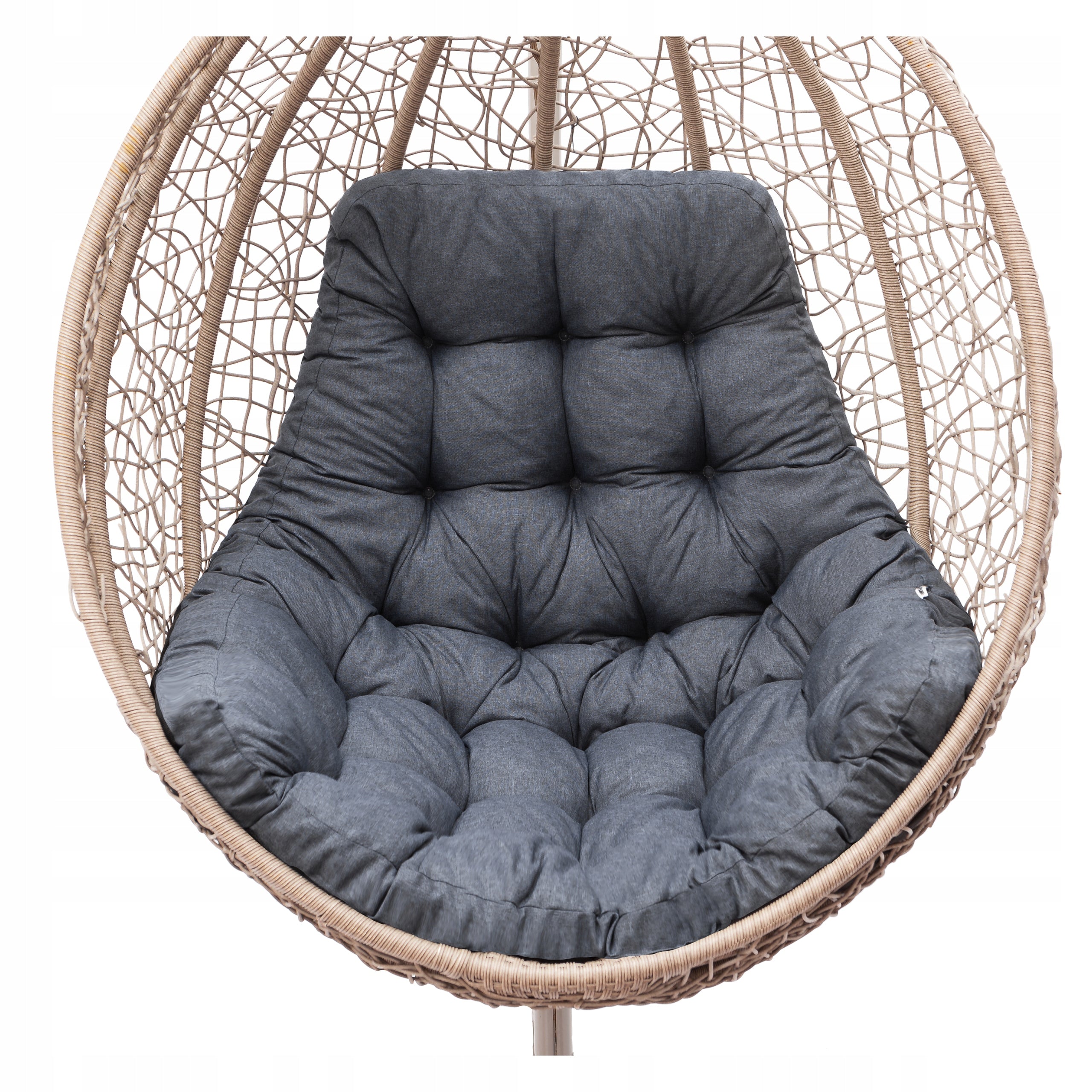 Hanging Chair Cushion Waterproof for Garden Swing Cocoon for Basket