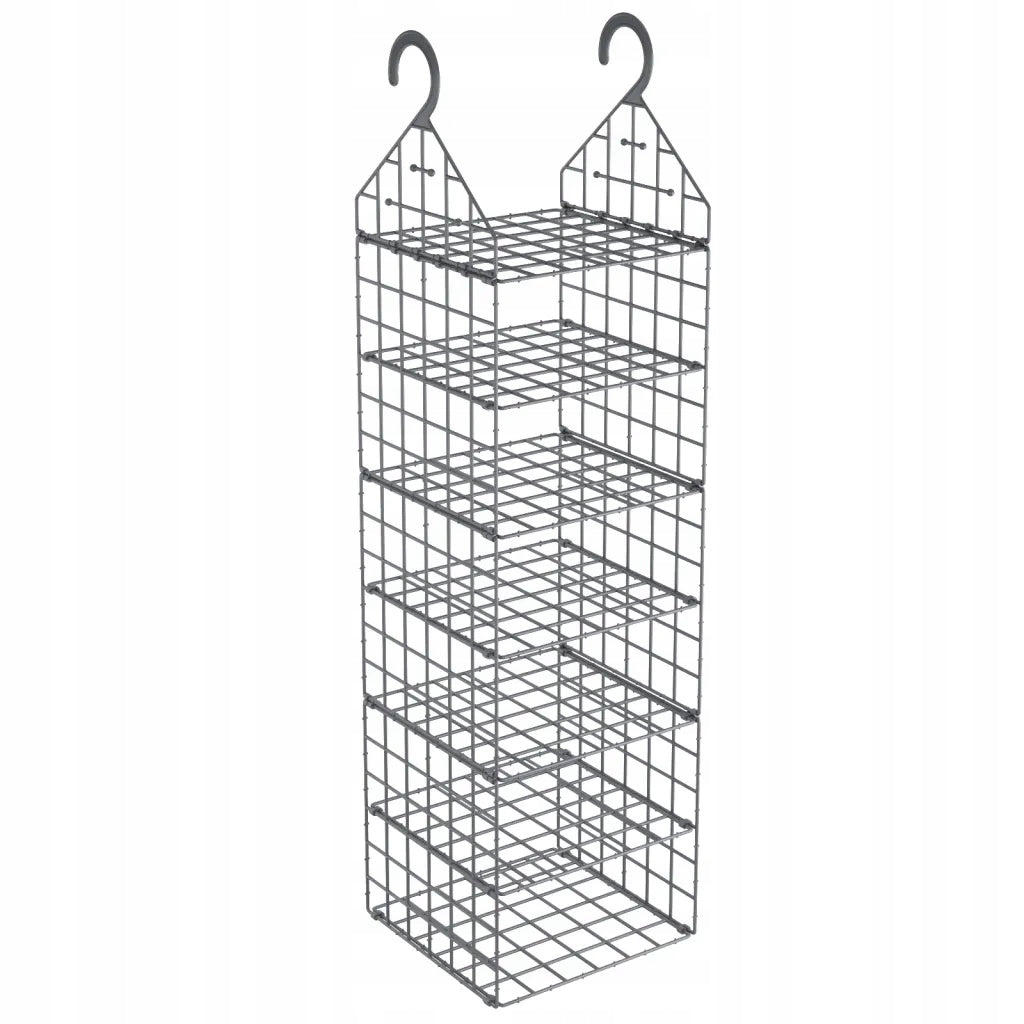 Hanging Closet Organizer with 7 Shelves Brand VidaXL
