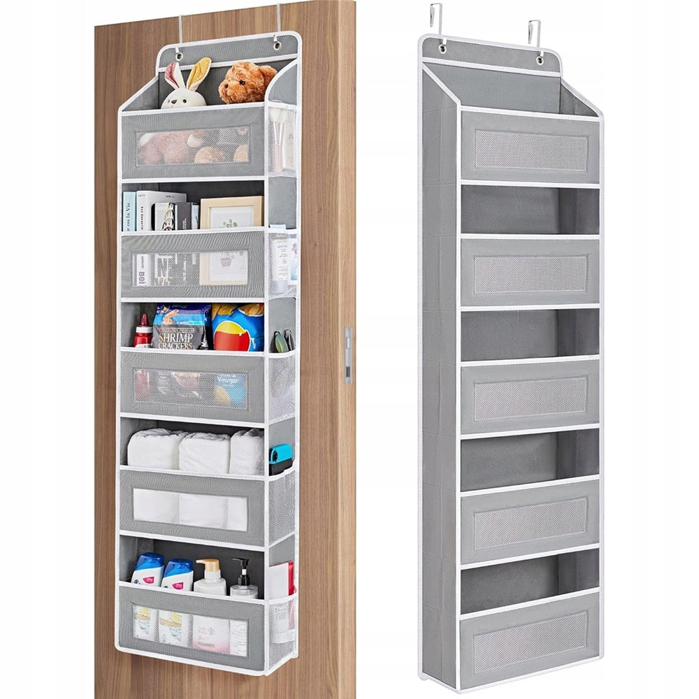 Hanging Door Organizer, 5 Shelves Organizer Hanging On Door Handbags Product width 15 cm