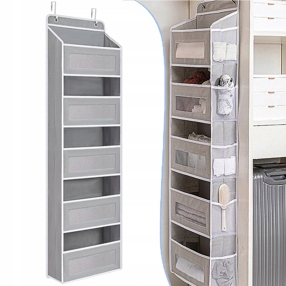 Hanging Door Organizer, 5 Shelves Organizer Hanging On Door Handbags