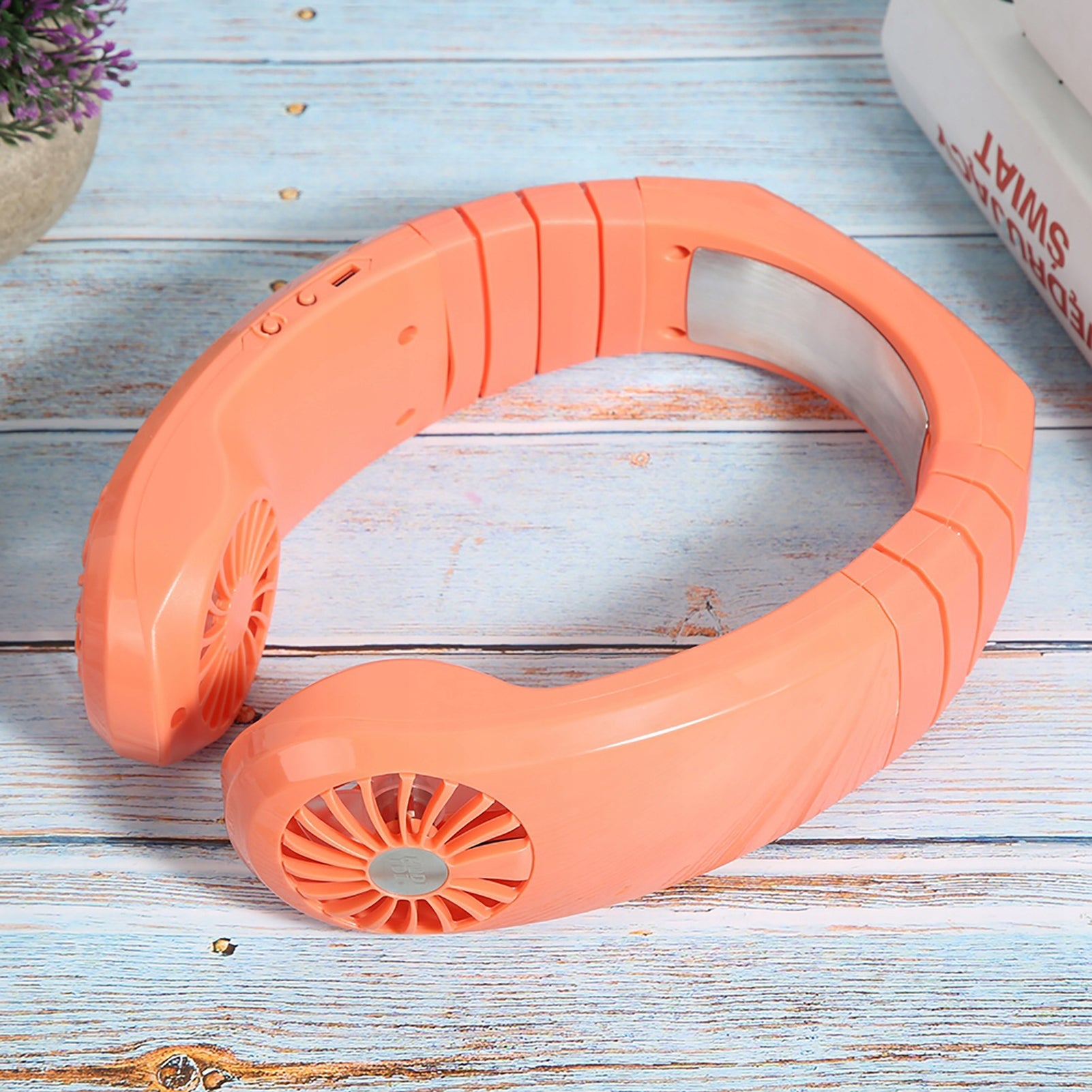 Hanging Neck Fan Mini Air Cooler Portable NV Range of energy efficiency classes A - G
