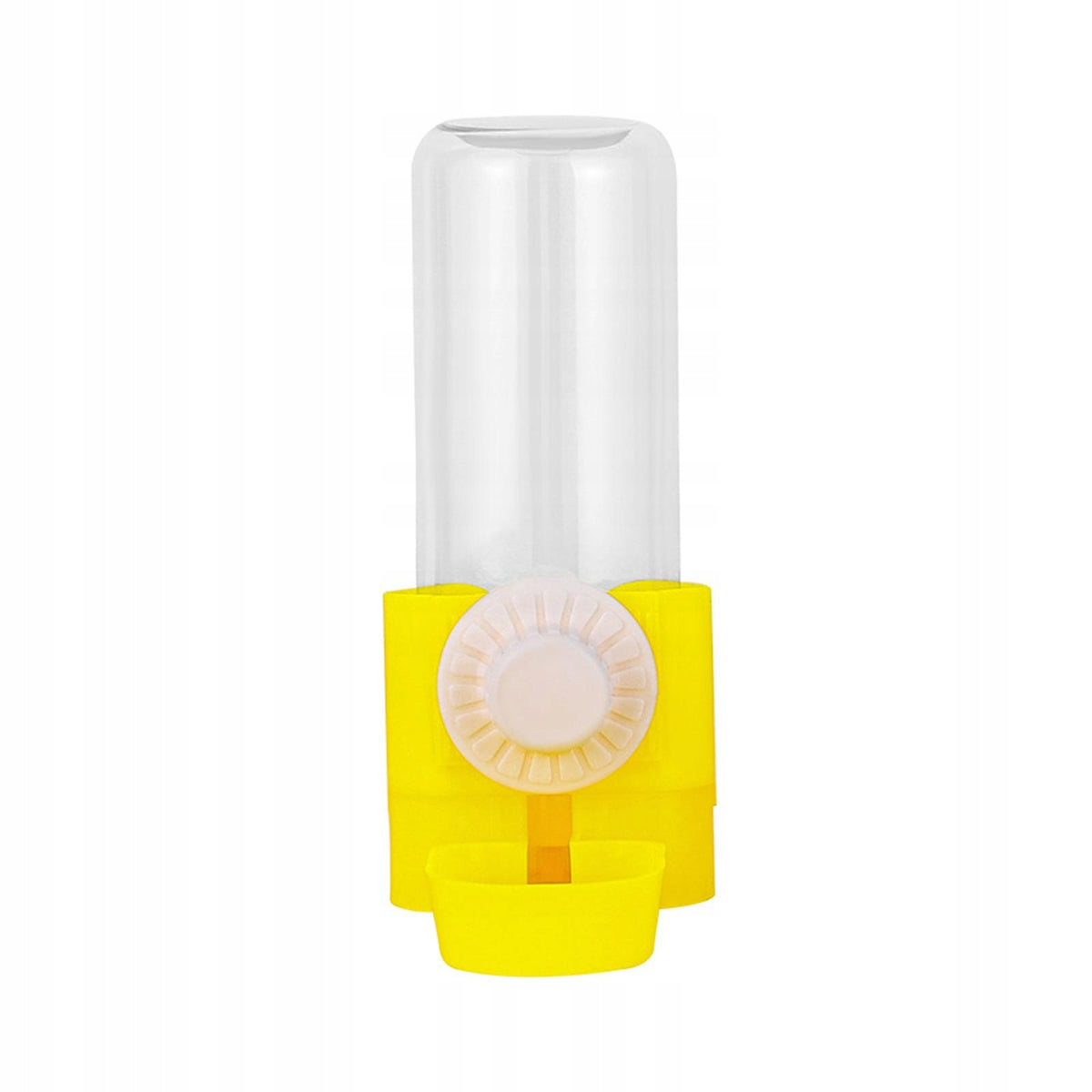 Hanging Pet Water Dispenser for Small Animals Simple And Convenient Yellow