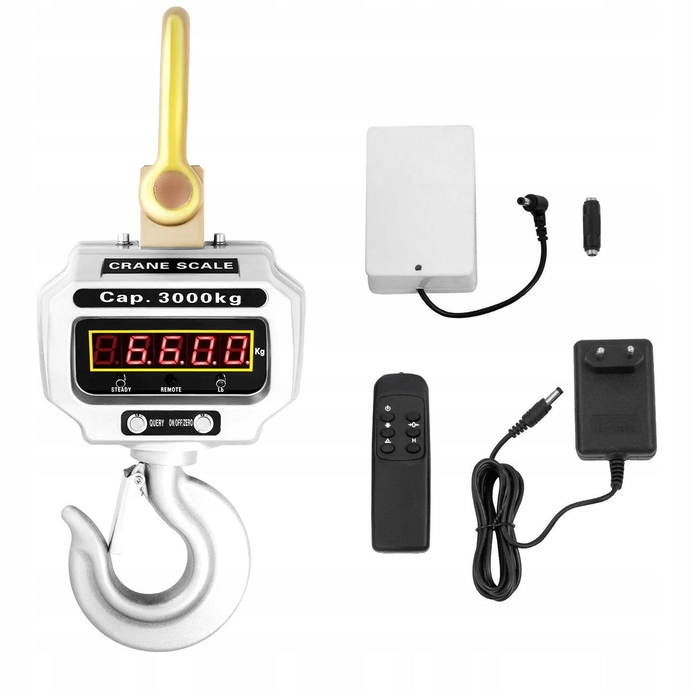 Hanging Scale 5000kg 5T Crane Electronic LCD Industrial Remote Control 5T Packaging status original