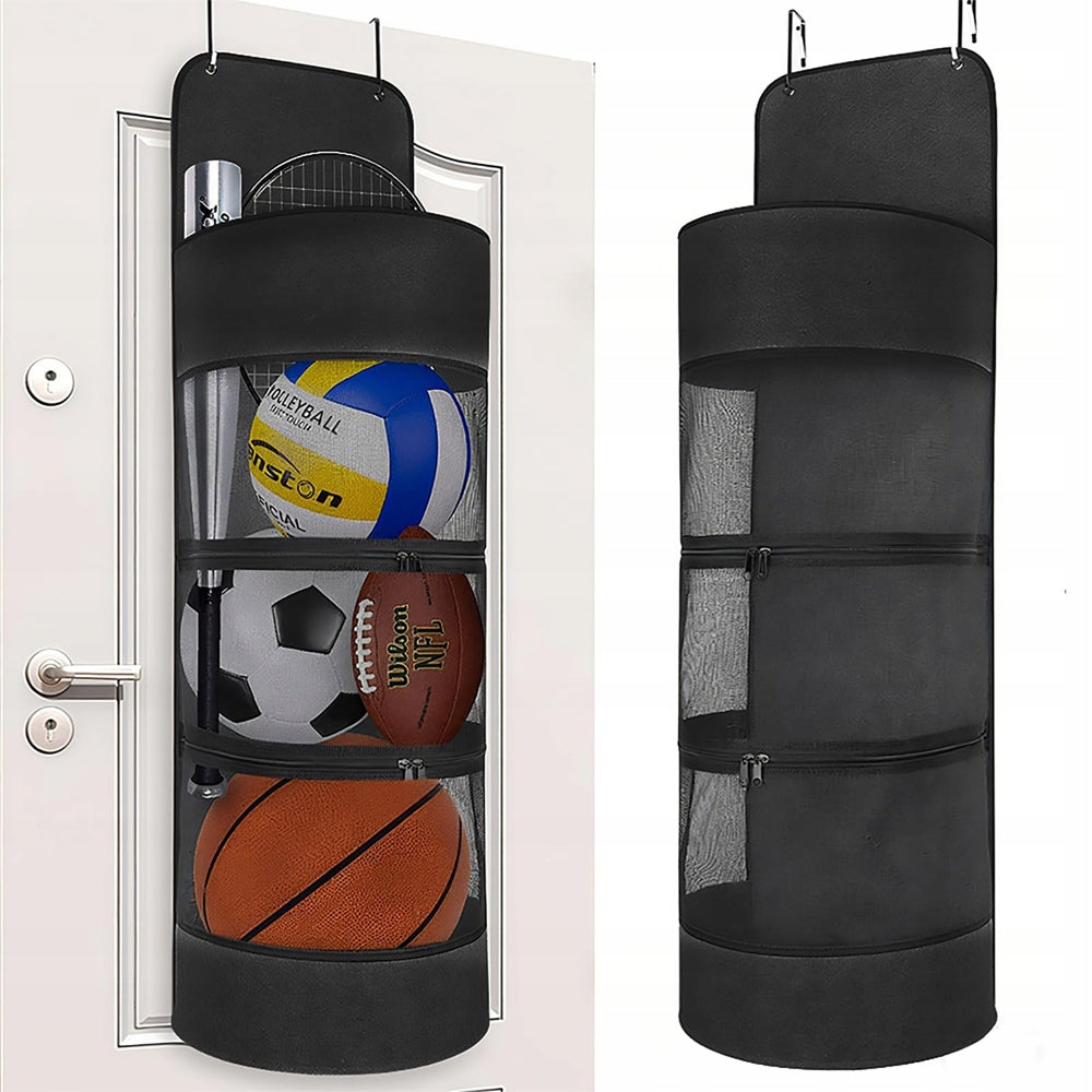 Hanging Storage Organizer for Plush Toys, Toys, Mesh Bag