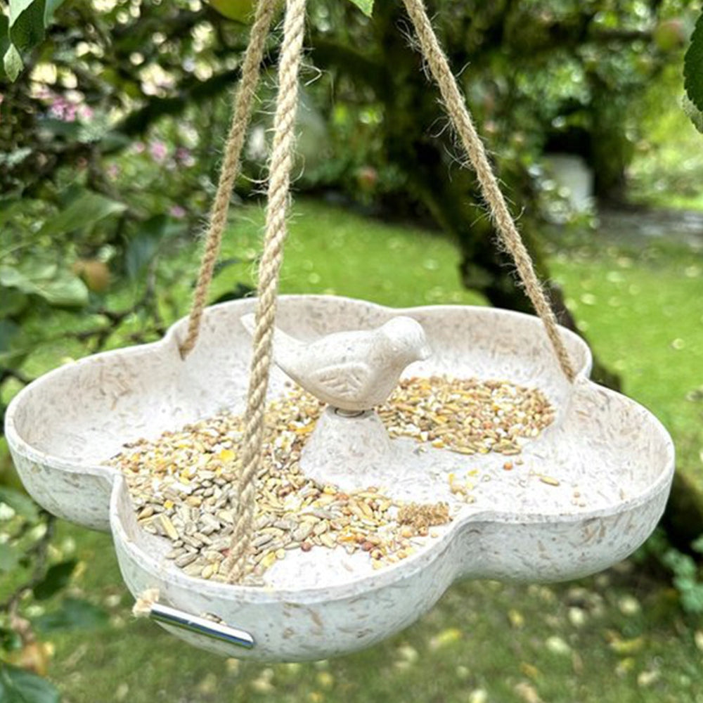 Hanging feeder eco 23 cm for birds with drinker for balcony and garden Manufacturer code KARMNIK DLA PTAKÓW WISZĄCY 23CM