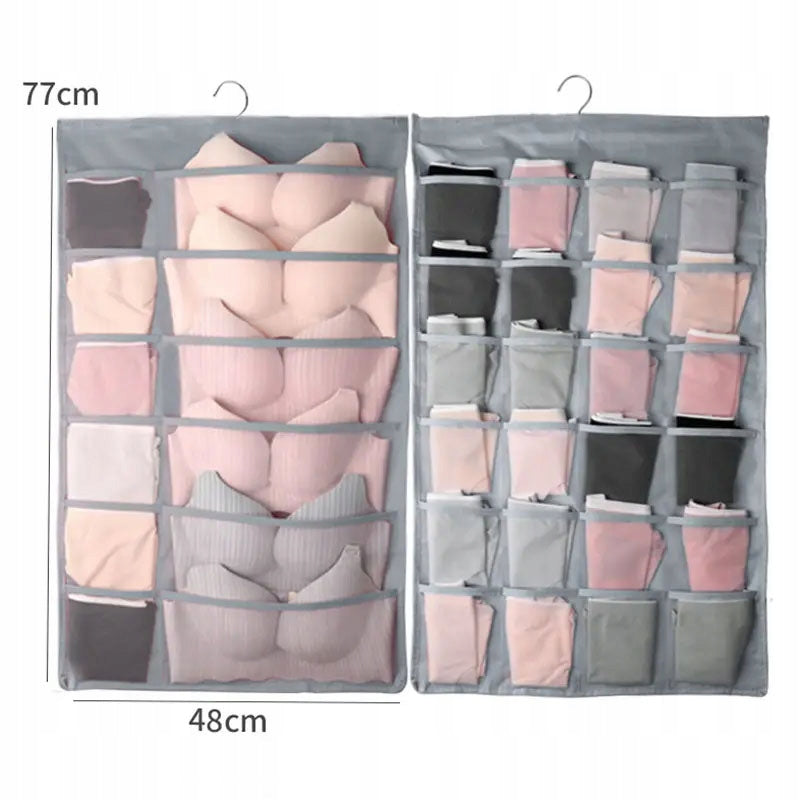 Hanging underwear ORGANIZER for the wardrobe, 36 pockets Brand AFLOS