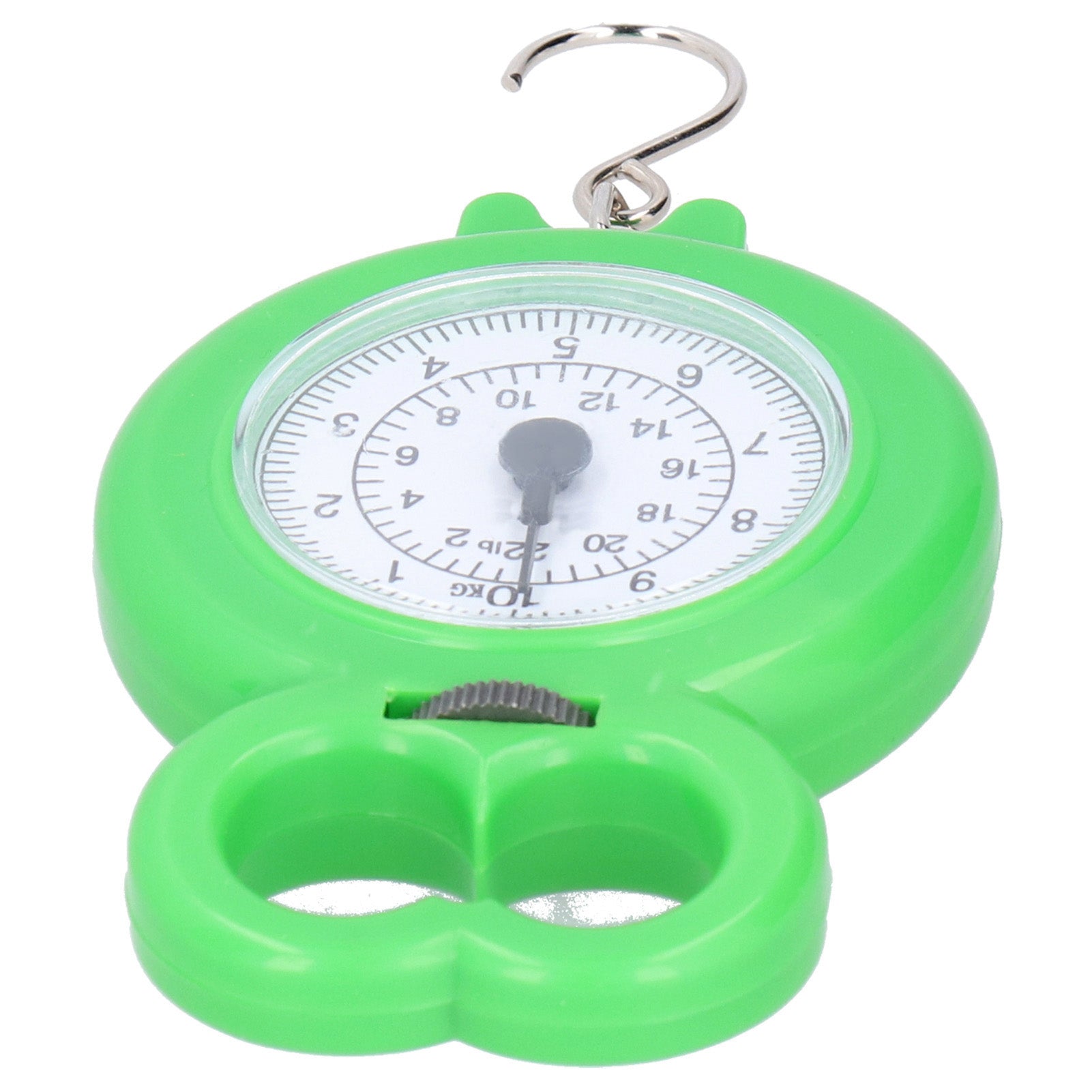Hanging weight 10 kg with indicator Portable mini spring scale for Dominant color clear