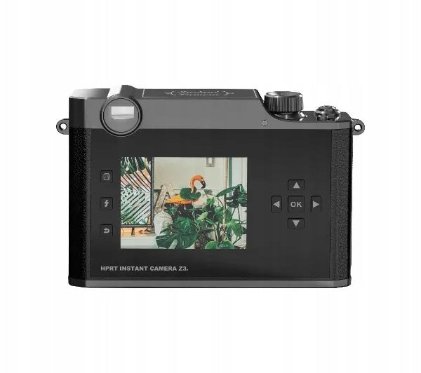 Hanin Z3 Instant Camera Black Bluetooth Rechargeable Packaging status original
