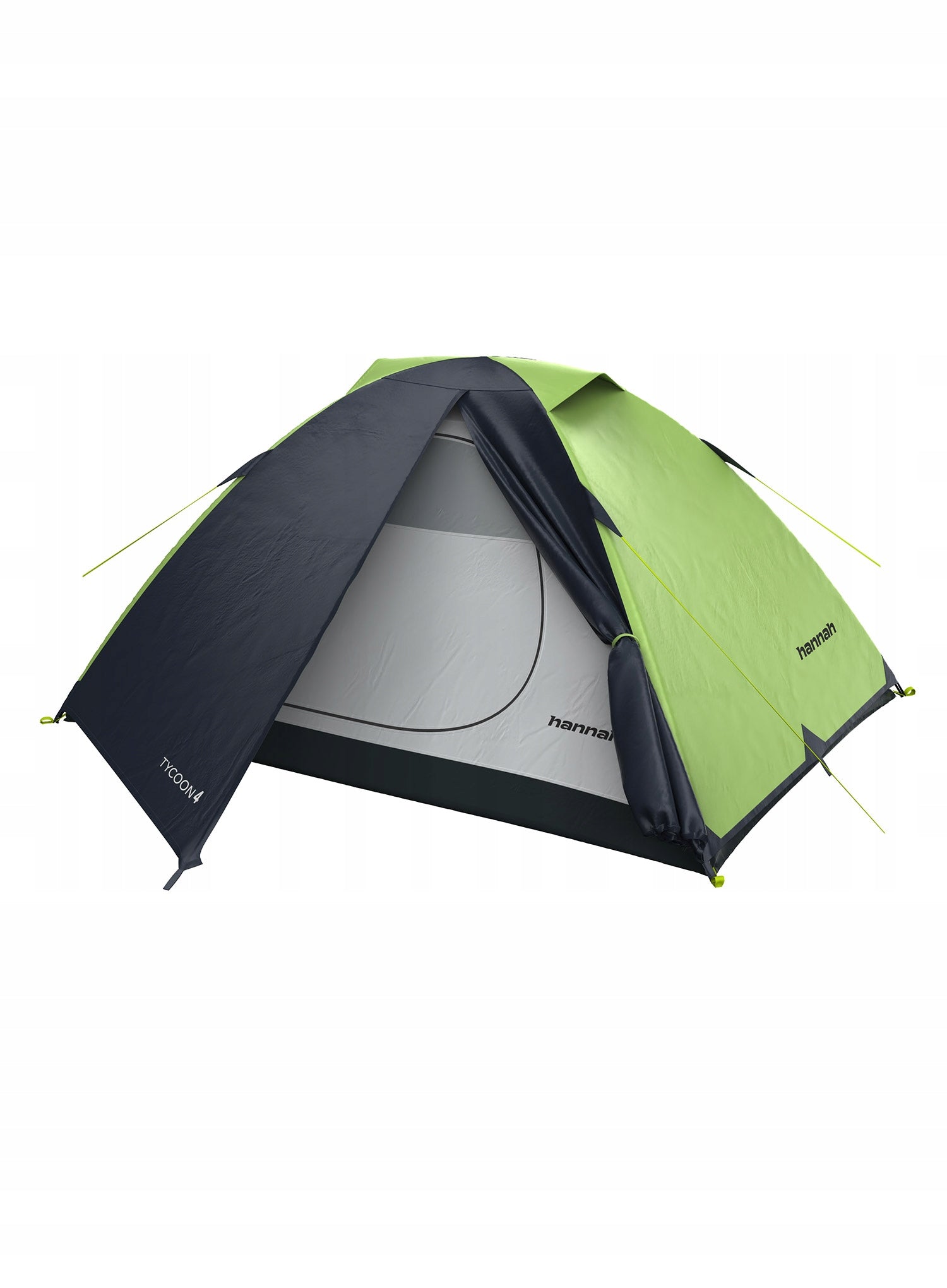 Hannah TYCOON 4 SPRING GREEN/CLOUD GRAY II tent Model TYCOON 4 spring green/cloudy gray II