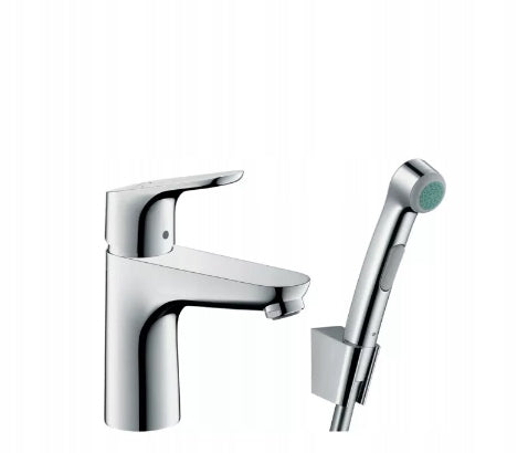 Wasserhahn für Waschbecken Hansgrohe Focus 100 mit Bidet 