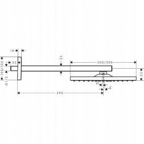 Hansgrohe Duschpaneel 