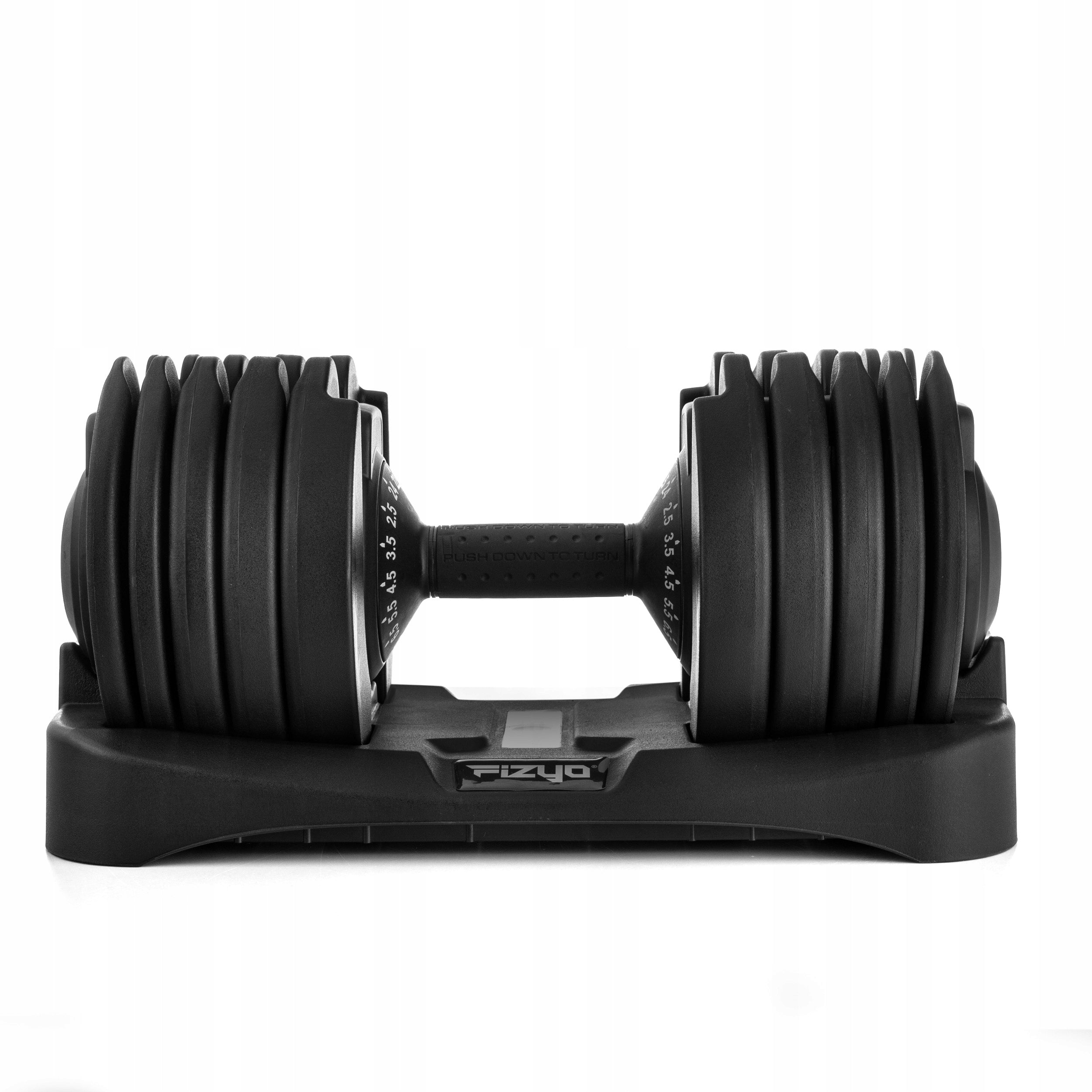 Hantel Adjustable Cast Iron Rubberized Dumbbell 2,5- 24kg Set 15in1 Fizyo Brand Fizyo