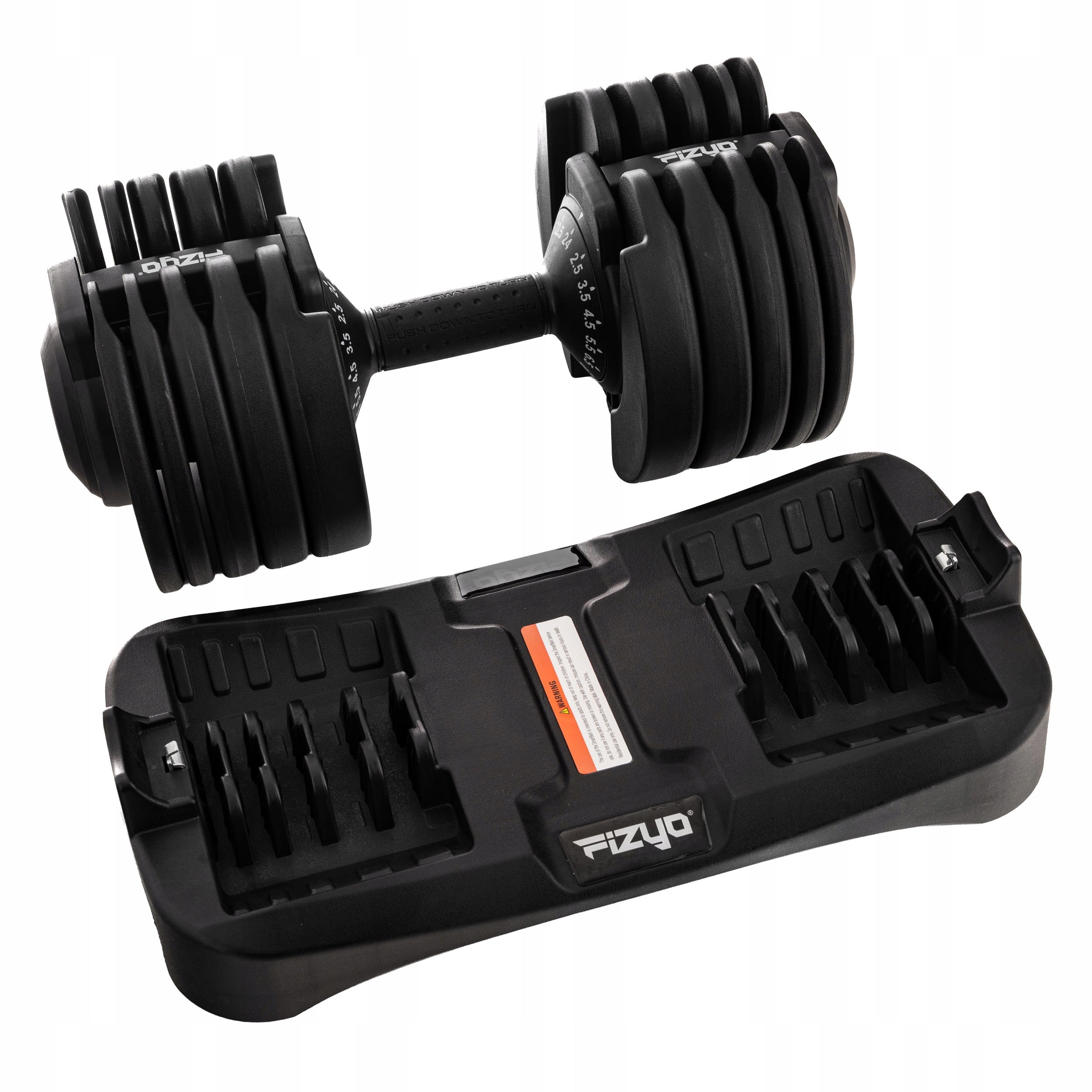 Hantel Adjustable Cast Iron Rubberized Dumbbell 2,5- 24kg Set 15in1 Fizyo Packaging status original