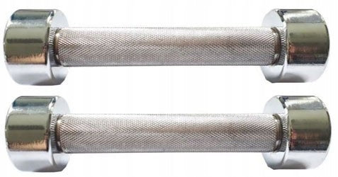 Kurzhanteln Spartan Chrome, 2 x 1 kg 