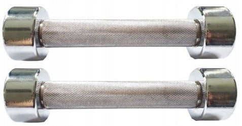 Kurzhanteln Spartan Chrome, 2 x 1 kg 